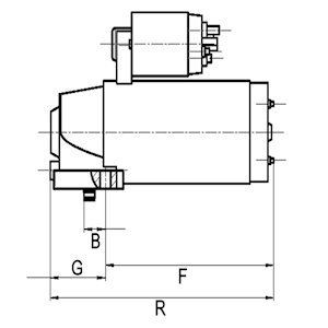 HC-Cargo Starter motor Article number: F032116955 cheaply