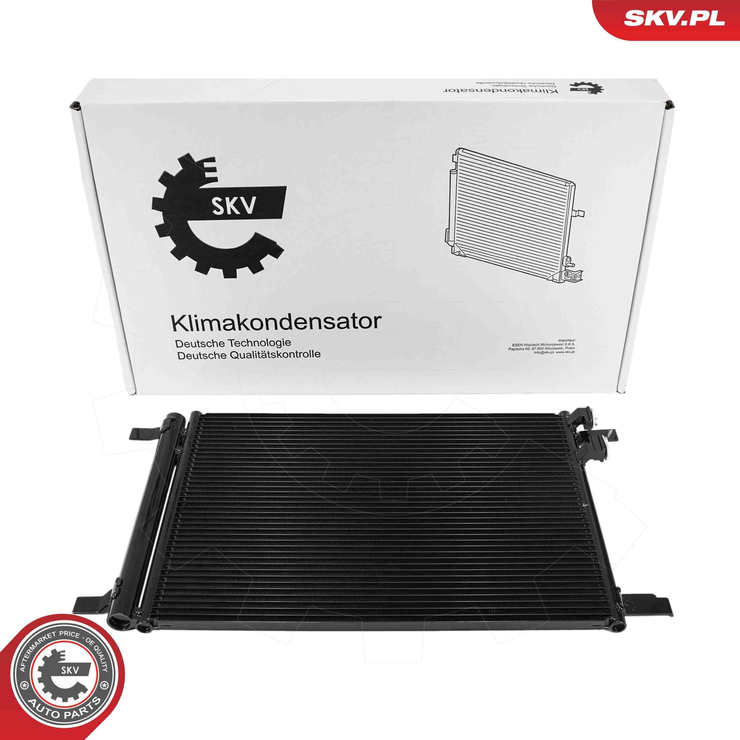 ESEN SKV Air conditioning condenser Article number: 86SKV006 cheaply