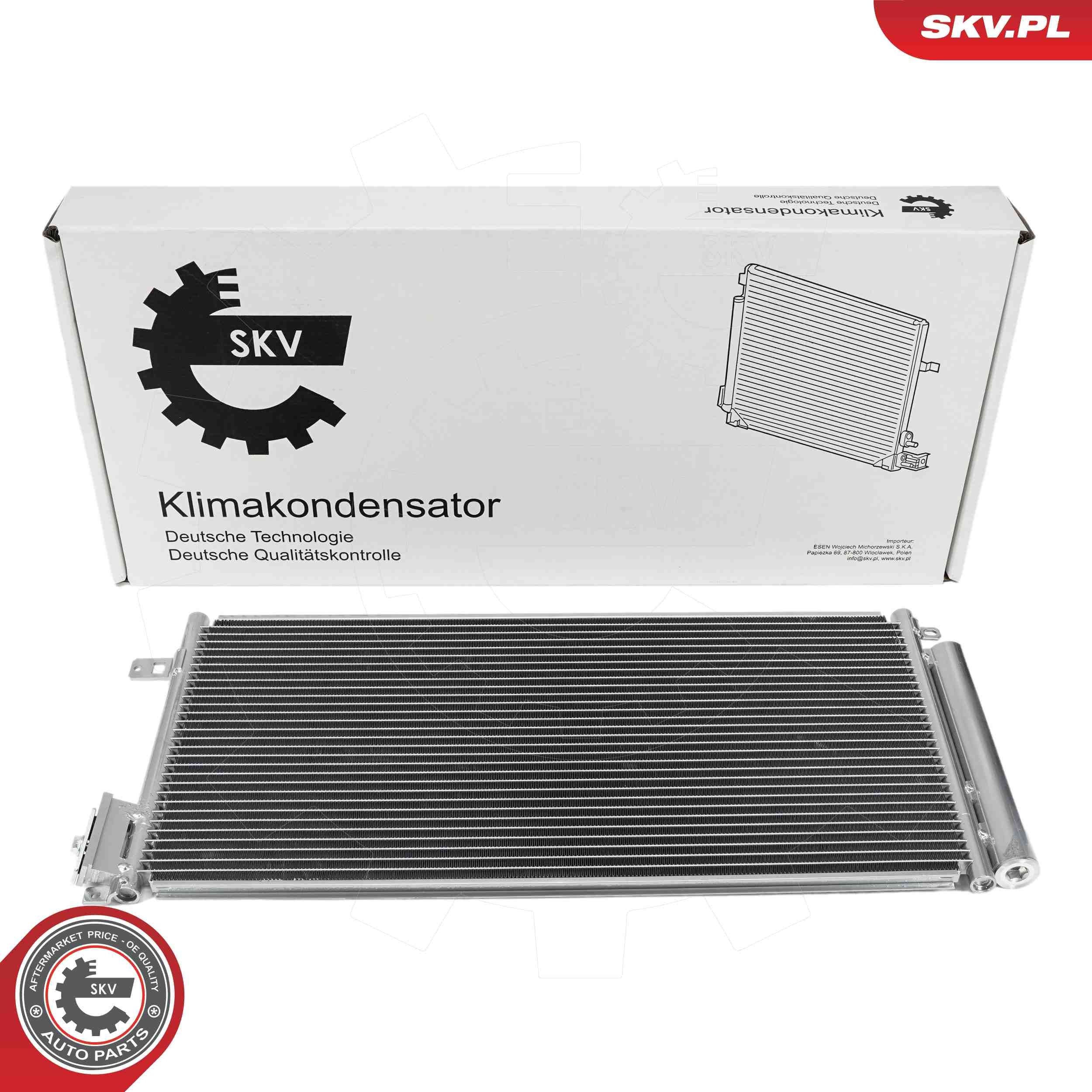 ESEN SKV Air conditioning condenser Article number: 86SKV029 cheaply