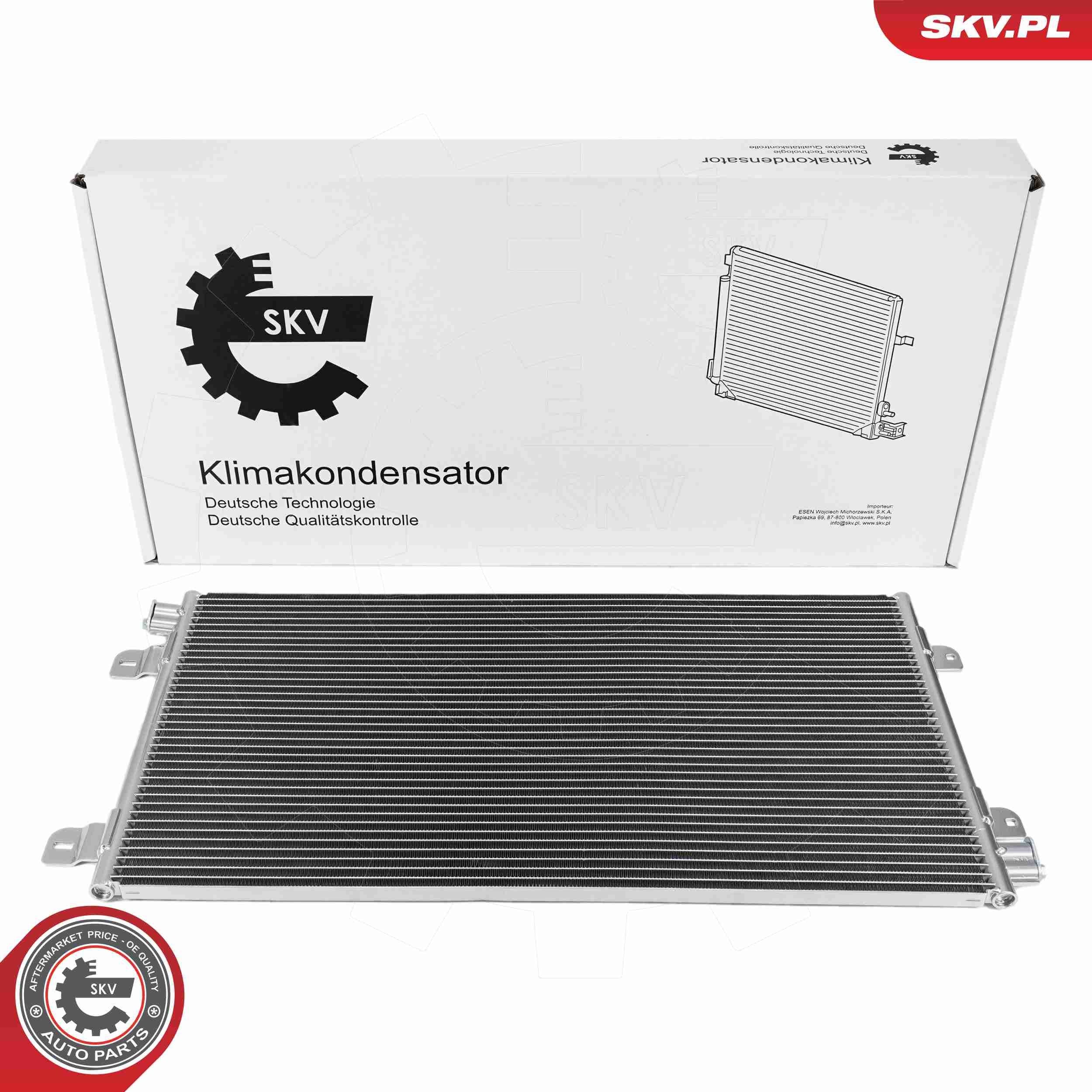 ESEN SKV Air conditioning condenser Article number: 86SKV249 cheaply