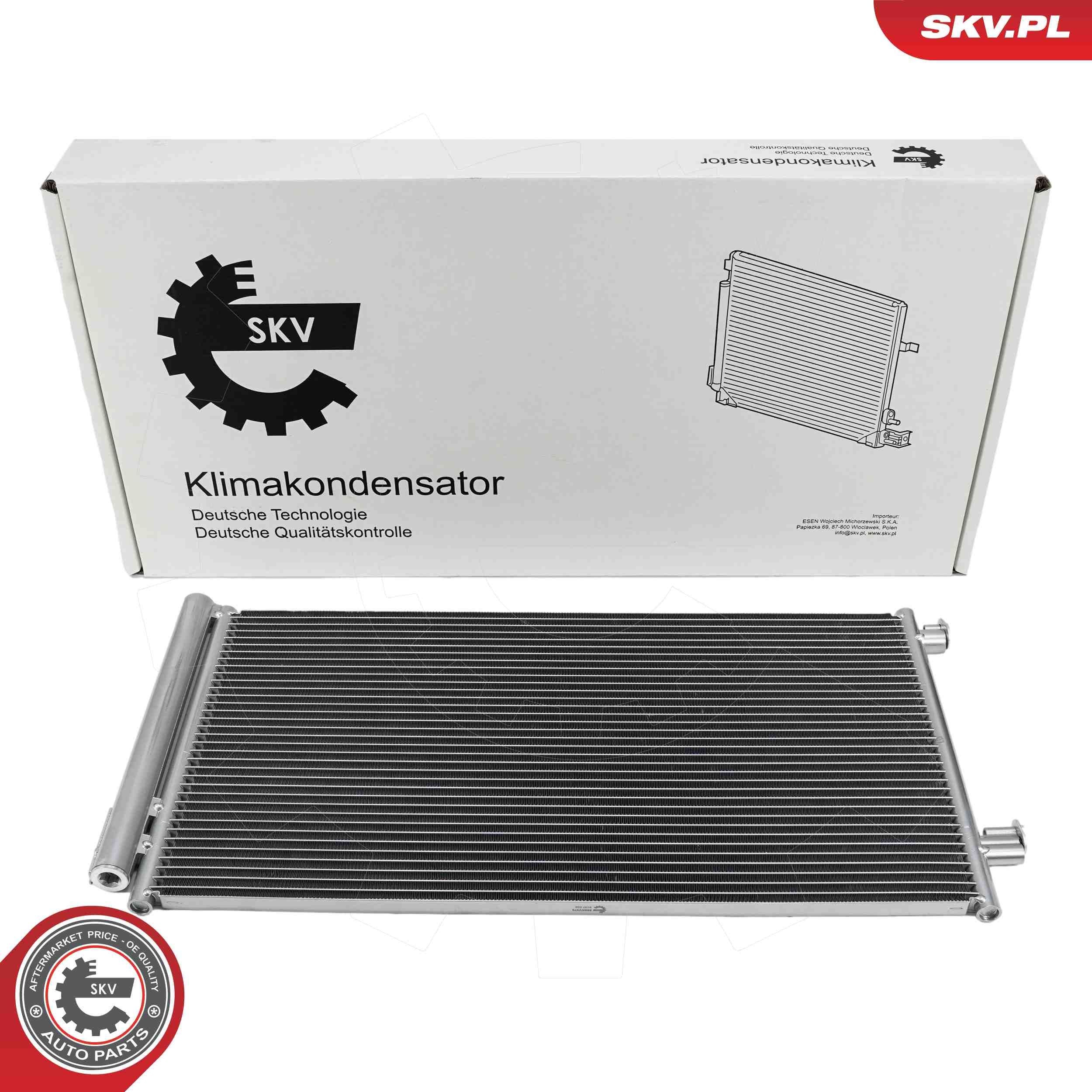 ESEN SKV Air conditioning condenser Article number: 86SKV376 cheaply