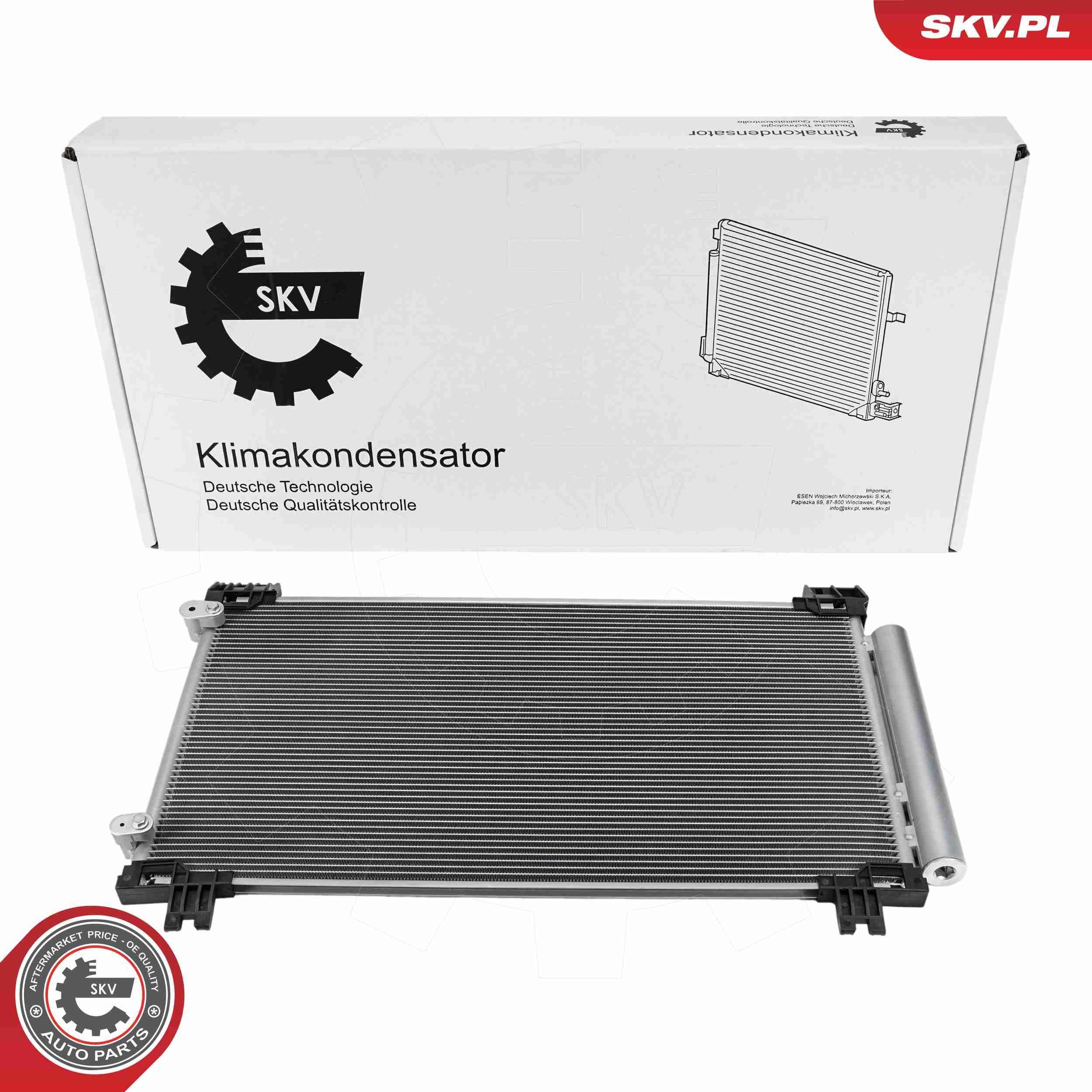 ESEN SKV Air conditioning condenser Article number: 86SKV519 cheaply