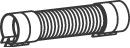 DINEX Corrugated Pipe, exhaust system Article number: 53276 cheaply