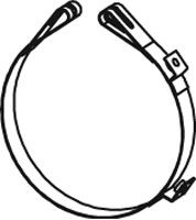 DINEX Holdering, udstødning Varenummer: 64890 billige