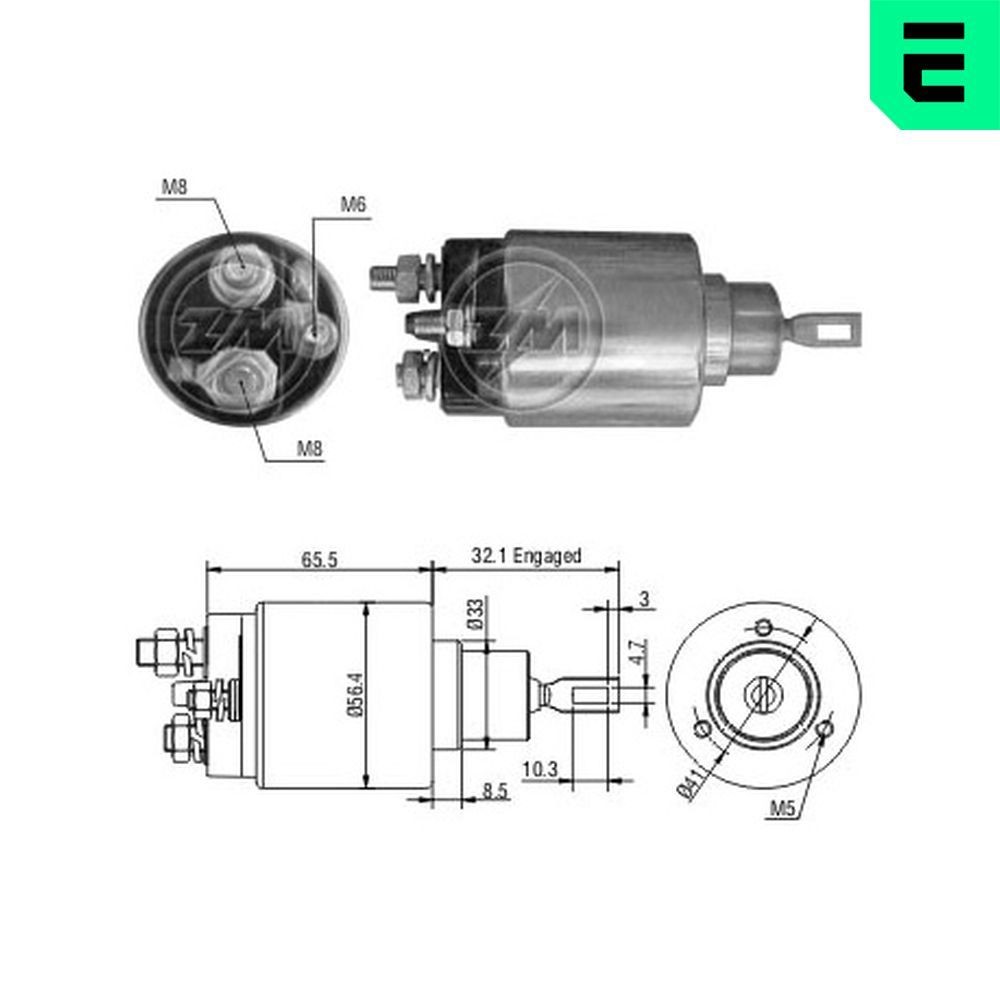 ERA Starter solenoid Article number: ZM977 cheaply