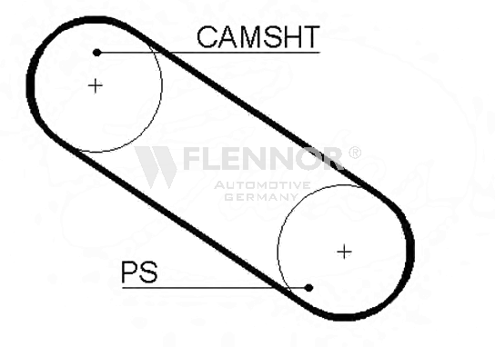 FLENNOR Correia dentada Número de artigo: 4915 baixo custo