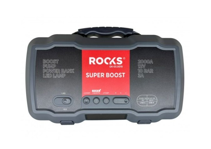 ROOKS Batterilader / -booster Varenummer: OK-03.0019 billige