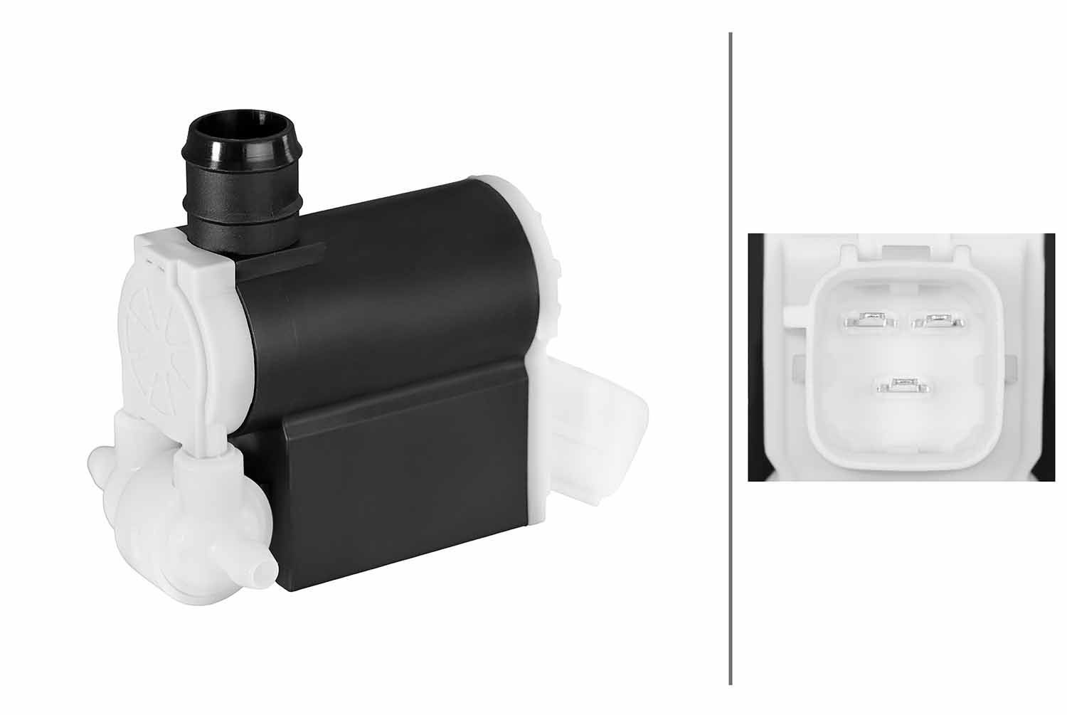 HELLA Water Pump, window cleaning Article number: 8TW 006 848-681 cheaply