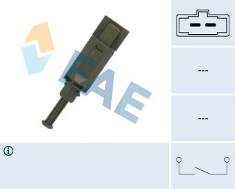 FAE 24772 Ключ, задействане на съединителя (Geschwindigkeitsregelanlag A2 1.4 TDI 90 K.C. дизел 2005