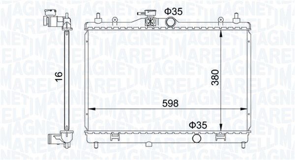 MAGNETI MARELLI Veepump Artikli number: 352316171358 soodsalt
