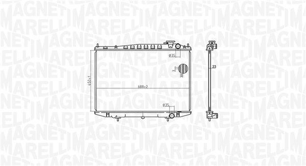 MAGNETI MARELLI Water pump Article number: 352316171376 cheaply