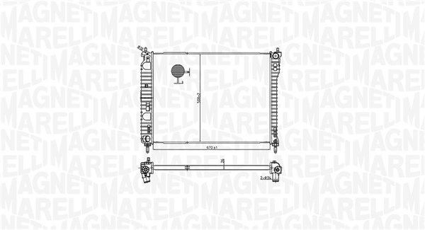 MAGNETI MARELLI Water pump Article number: 352316171403 cheaply