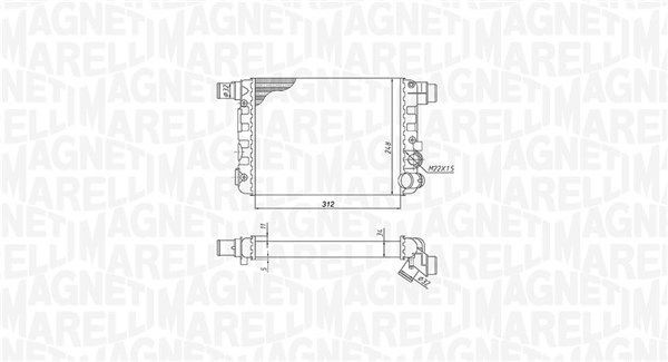 MAGNETI MARELLI Water pump Article number: 352316171438 cheaply