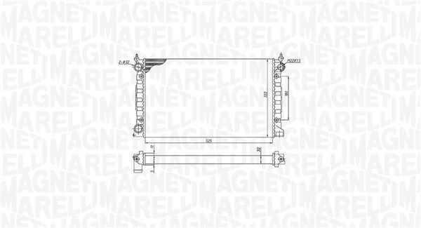 MAGNETI MARELLI Water pump Article number: 352316171444 cheaply