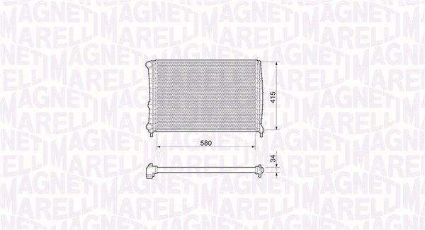 MAGNETI MARELLI Vandpumpe Varenummer: 352316171479 billige