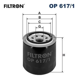 FILTRON Õlifilter Artikli number: OP 595/5 soodsalt