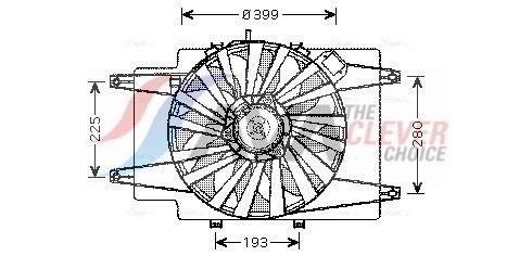 AVA COOLING SYSTEMS Air conditioning evaporator Article number: AIV148 cheaply