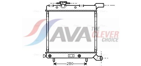 AVA COOLING SYSTEMS Radiaator, mootorijahutus Artikli number: CR2003 soodsalt