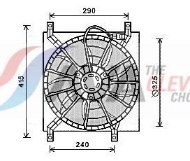 AVA COOLING SYSTEMS Kondensaator, kliimaseade Artikli number: CR5093 soodsalt