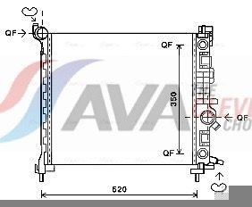 AVA COOLING SYSTEMS Intercooler Article number: FT4337 cheaply