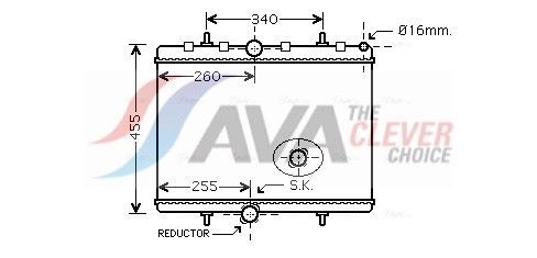 AVA COOLING SYSTEMS Air conditioning condenser Article number: HD5201 cheaply