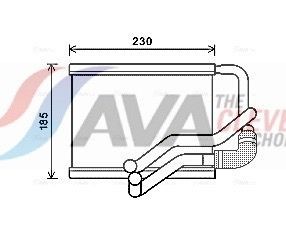 AVA COOLING SYSTEMS Air conditioning condenser Article number: HY5040 cheaply