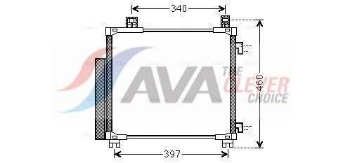 AVA COOLING SYSTEMS Engine radiator Article number: JE2003 cheaply