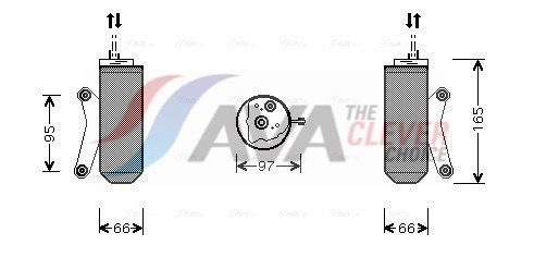 AVA COOLING SYSTEMS Dryer, air conditioning Article number: JRD027 cheaply