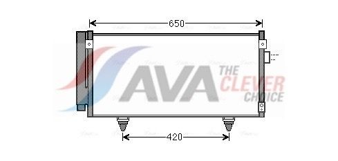 AVA COOLING SYSTEMS Engine oil cooler Article number: OL3215 cheaply