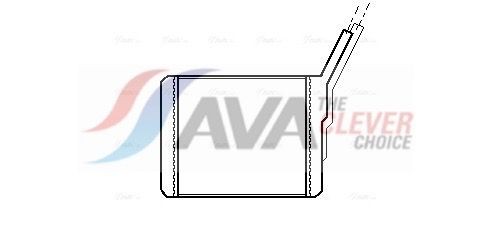 AVA COOLING SYSTEMS Heater matrix Article number: OL6182 cheaply