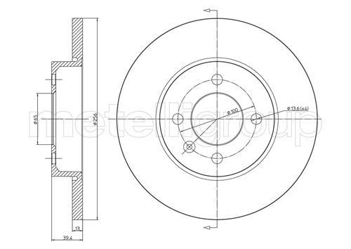 METELLI Brake pad set Article number: 22-1451-0 cheaply