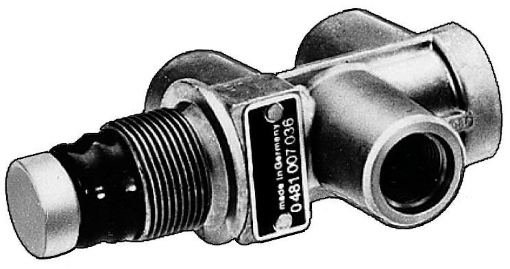 KNORR-BREMSE Trykstyringsventil Varenummer: 0481007036000 billige