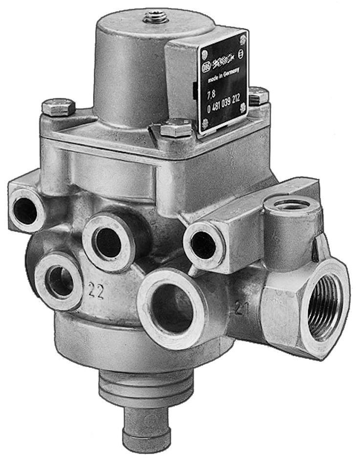 KNORR-BREMSE Trykregulator, trykluftsanlæg Varenummer: 0481039250000 billige