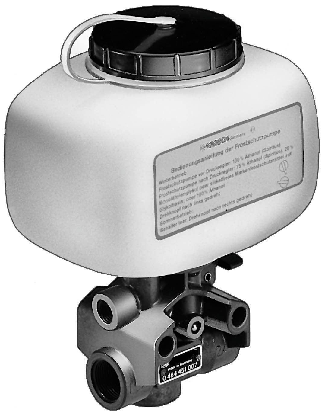 KNORR-BREMSE Antifrostpumpe, trykluftanlæg Varenummer: 0484451013000 billige