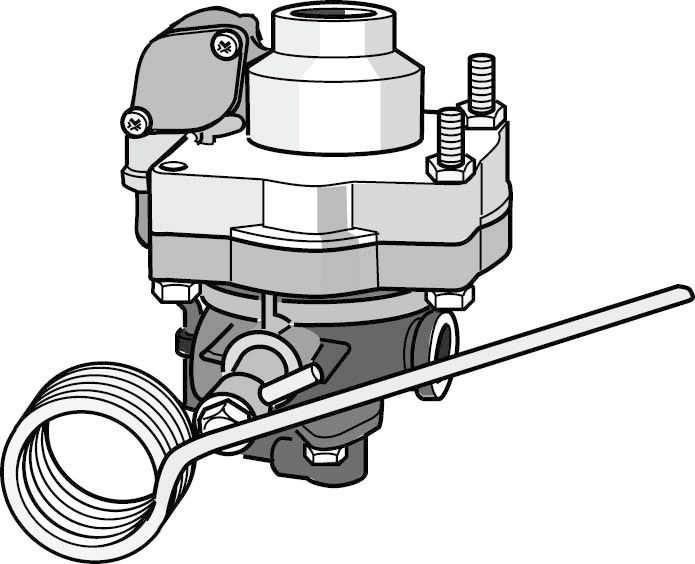 KNORR-BREMSE Bromstrycksregulator Artikelnummer: 1189065 billigt