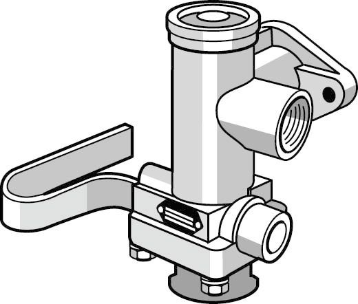 KNORR-BREMSE Bromstrycksregulator Artikelnummer: I84576 billigt