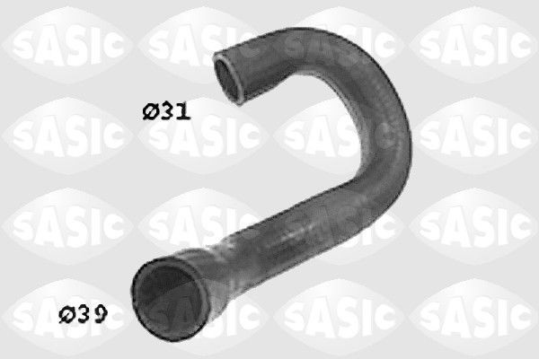 SASIC Radiator hose Article number: SWH6665 cheaply