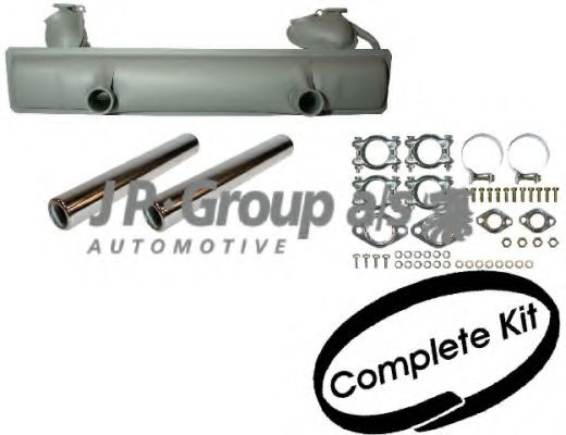 JP GROUP 8120000210 Exhaust System KAEFER 1303 1.3 44 PS Petrol 2003