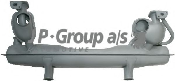 JP GROUP Rear silencer Article number: 8120600800 cheaply