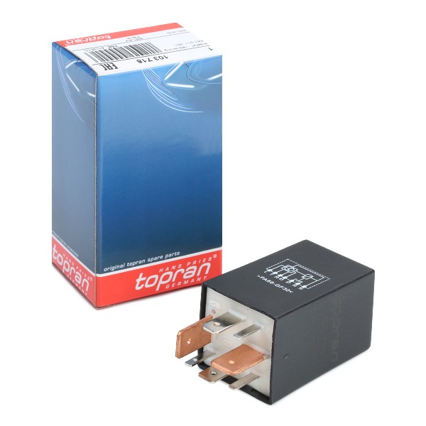 TOPRAN Glow plug relay Article number: 103 718 cheaply
