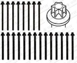 GOETZE Bolt Kit, cylinder head Article number: 22-15017B cheaply