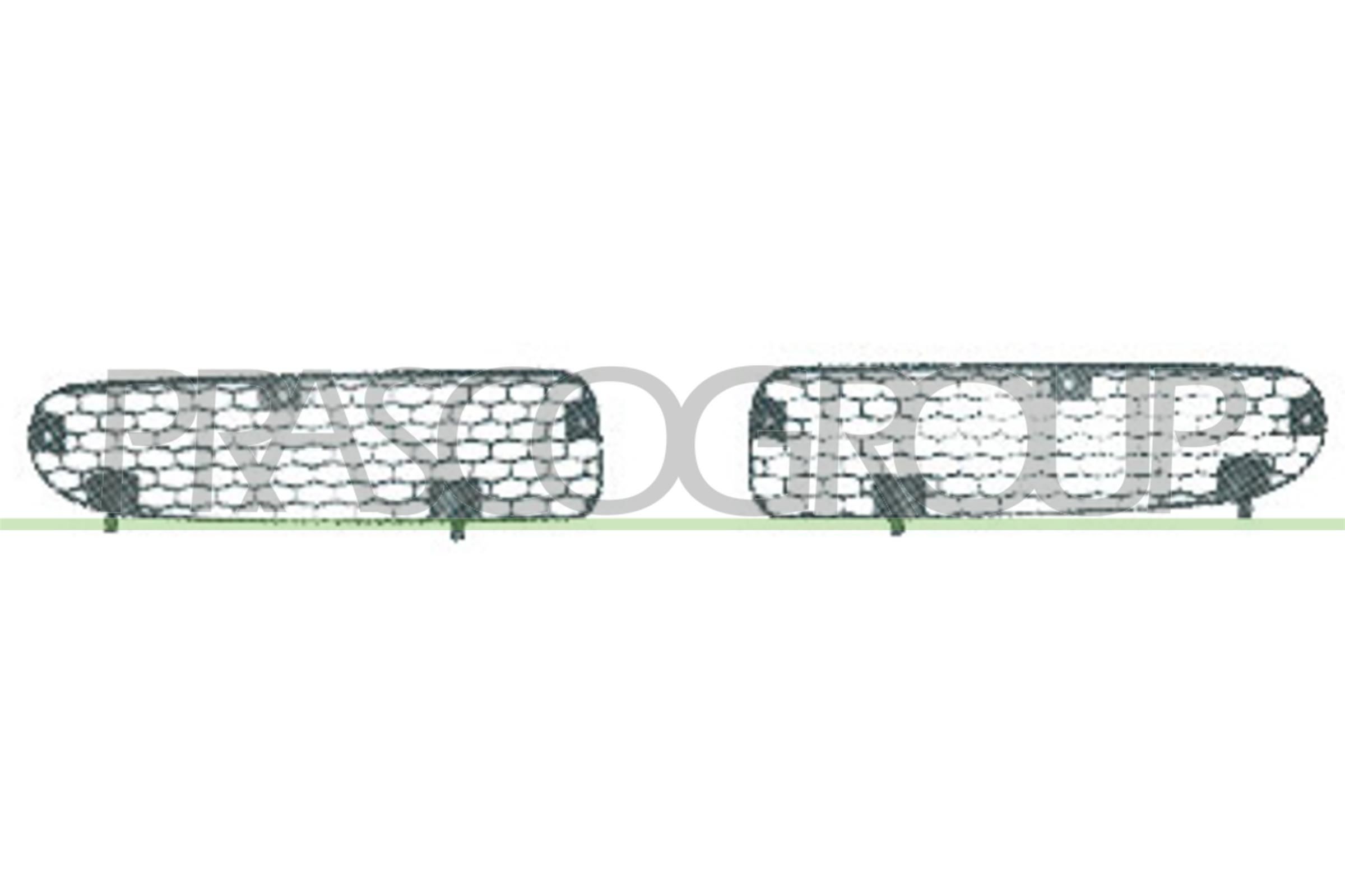 PRASCO Bumper grill Article number: HN3222123 cheaply