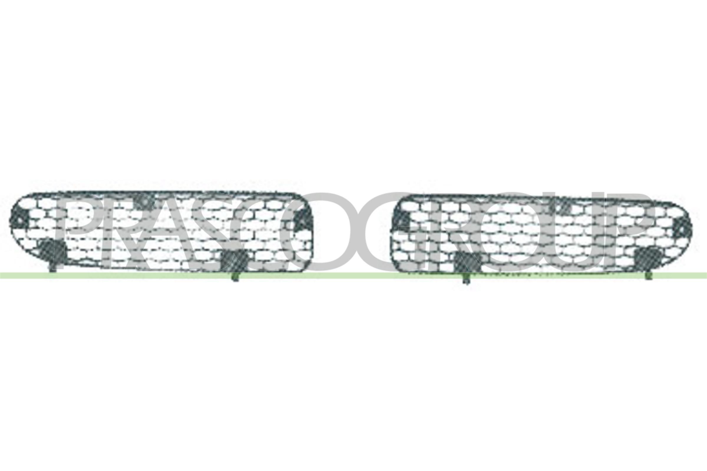 PRASCO Bumper grill Article number: HN3222124 cheaply