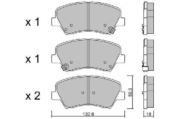 AISIN Clutch Pressure Plate Article number: CH-845 cheaply