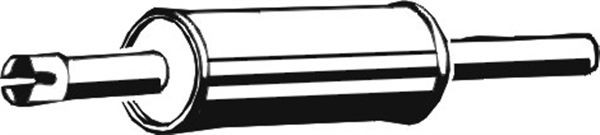 ASMET Front Silencer Article number: 03.016 cheaply