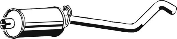 ASMET Middle silencer Article number: 05.048 cheaply