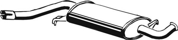 ASMET Middle silencer Article number: 06.014 cheaply