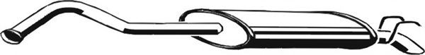 ASMET Rear silencer Article number: 10.023 cheaply