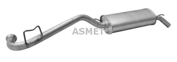 ASMET Rear silencer Article number: 10.036 cheaply
