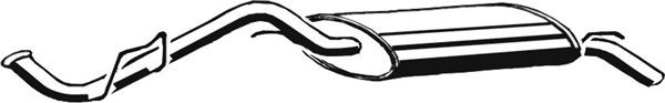 ASMET Rear silencer Article number: 10.045 cheaply